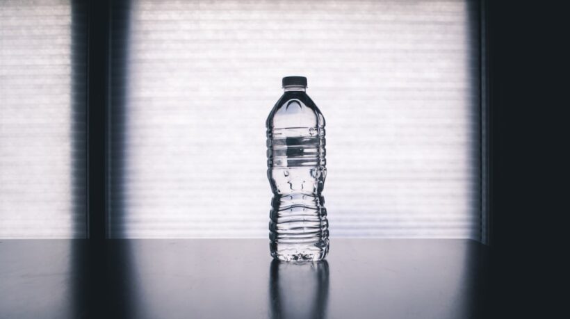 Photo Clear plastic bottle