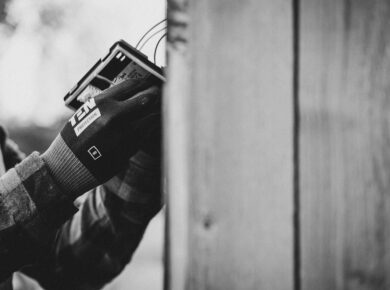 Photo Electrician at work