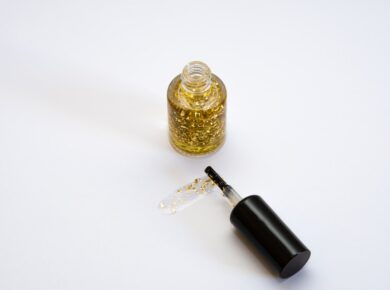Photo Nail polish bottle